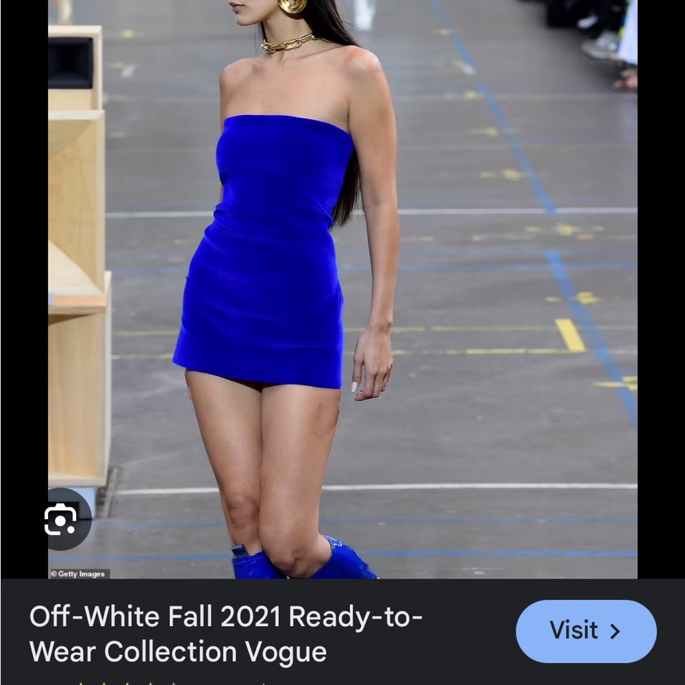 It Dress (the last runway pieces of Virgil)